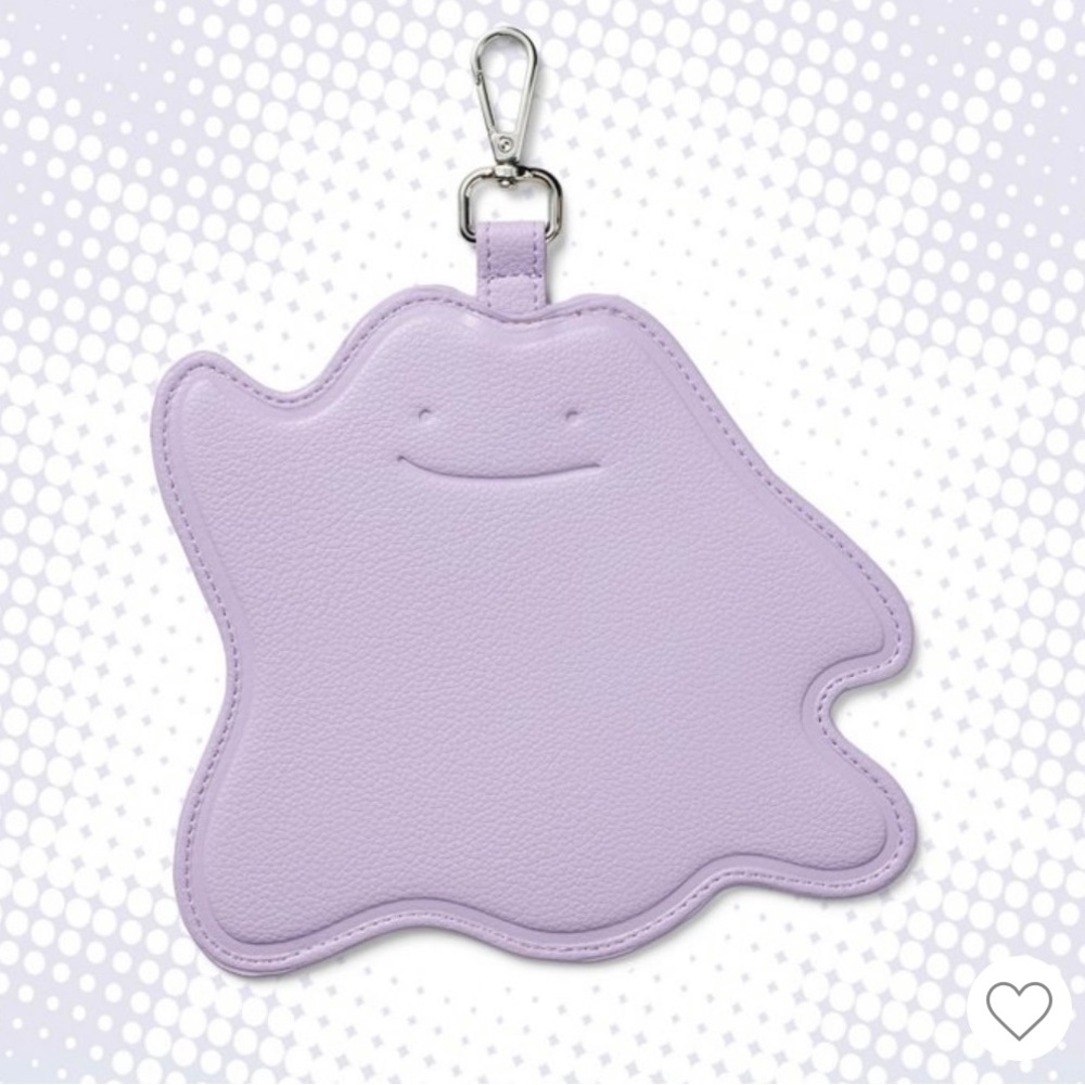 Ditto Bag Charm Pokemon x Target NWT Luggage Tag Keychain